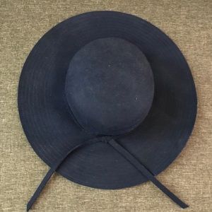 Navy Floppy Hat
